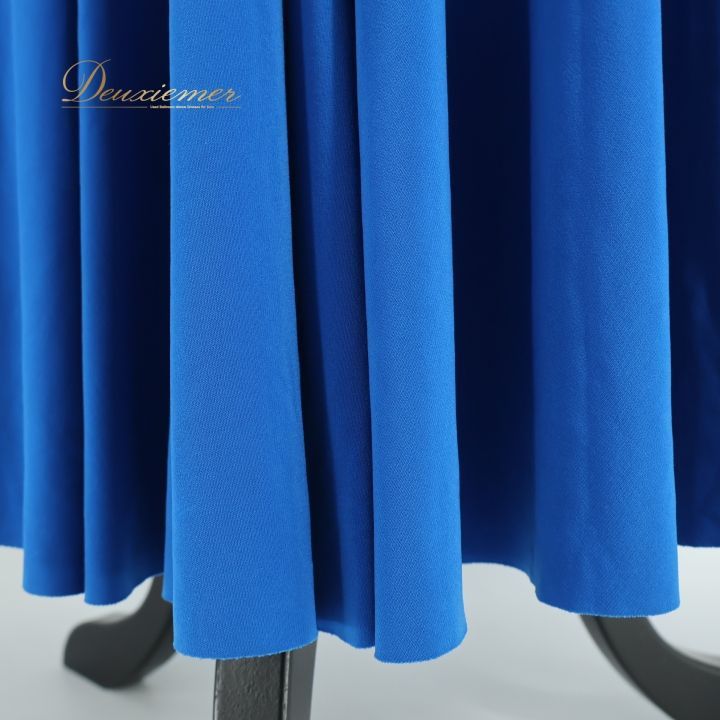 社交ダンス 衣装 スカート ジャンティ gentil ブルー系 青 無地