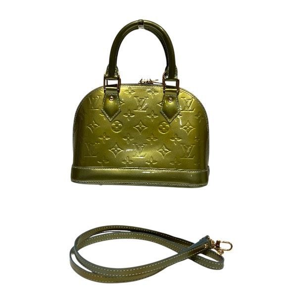 ルイヴィトン Louis Vuitton ヴェルニ アルマBB M91557 2WAY バッグ ハンドバッグ レディース