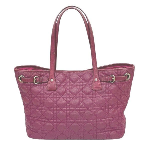ディオール Dior カナ―ジュ ステッチ バッグ トートバッグ ショルダーバッグ レディース