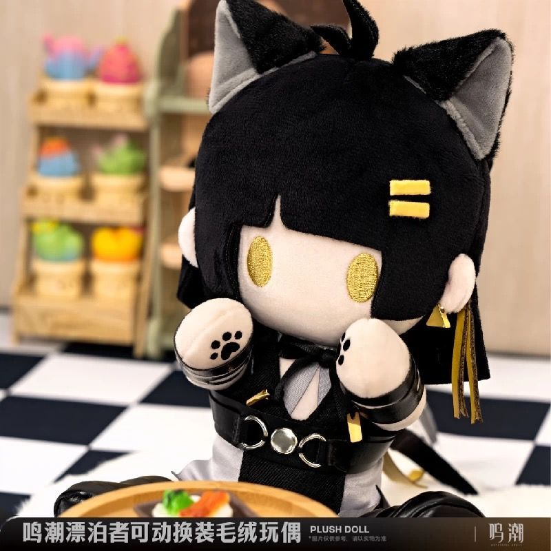 鳴潮・公式 漂泊者 猫耳 ぬいぐるみ - メルカリ