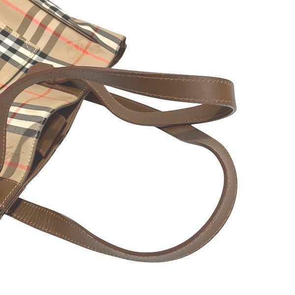  バーバリー BURBERRY ノバチェック キャンバス レザー バッグ トートバッグ レディース その他 その他