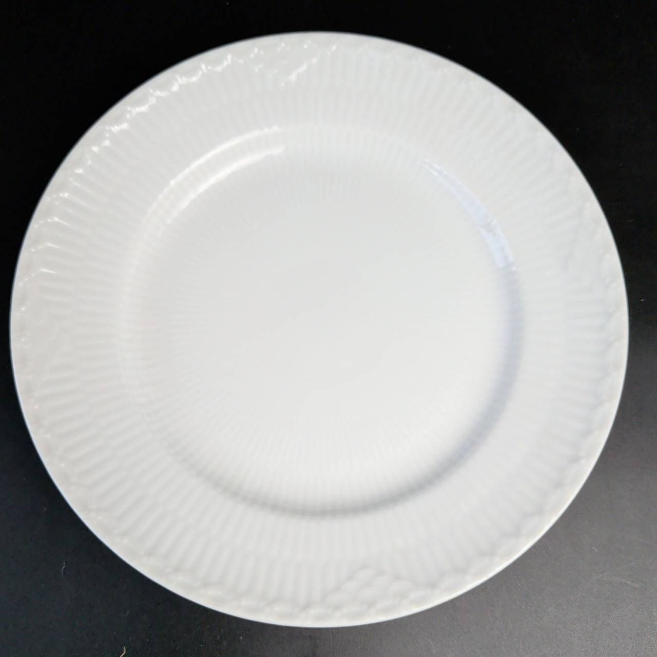 ロイヤルコペンハーゲン ホワイトフルーテッド プレート5枚 やや傷や汚れあり