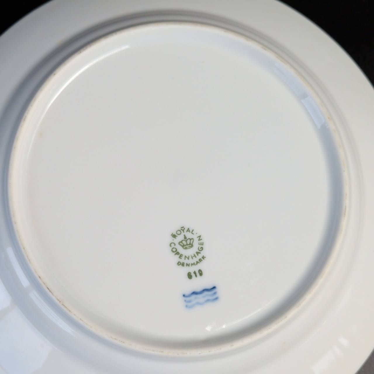 ホワイトフルーテッド プレート5枚