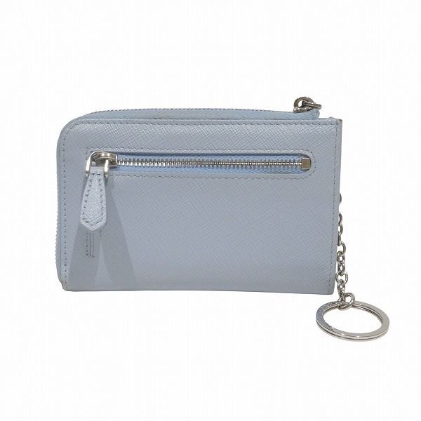 プラダ サフィアーノ トライアングルロゴ 1PP122 キーケース コインケース レディース