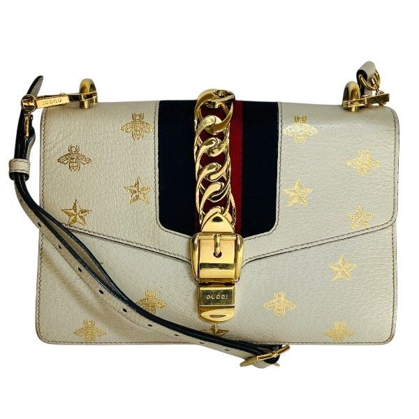 グッチ GUCCI シルヴィ ビー＆スター 524405 バッグ ショルダーバッグ レディース