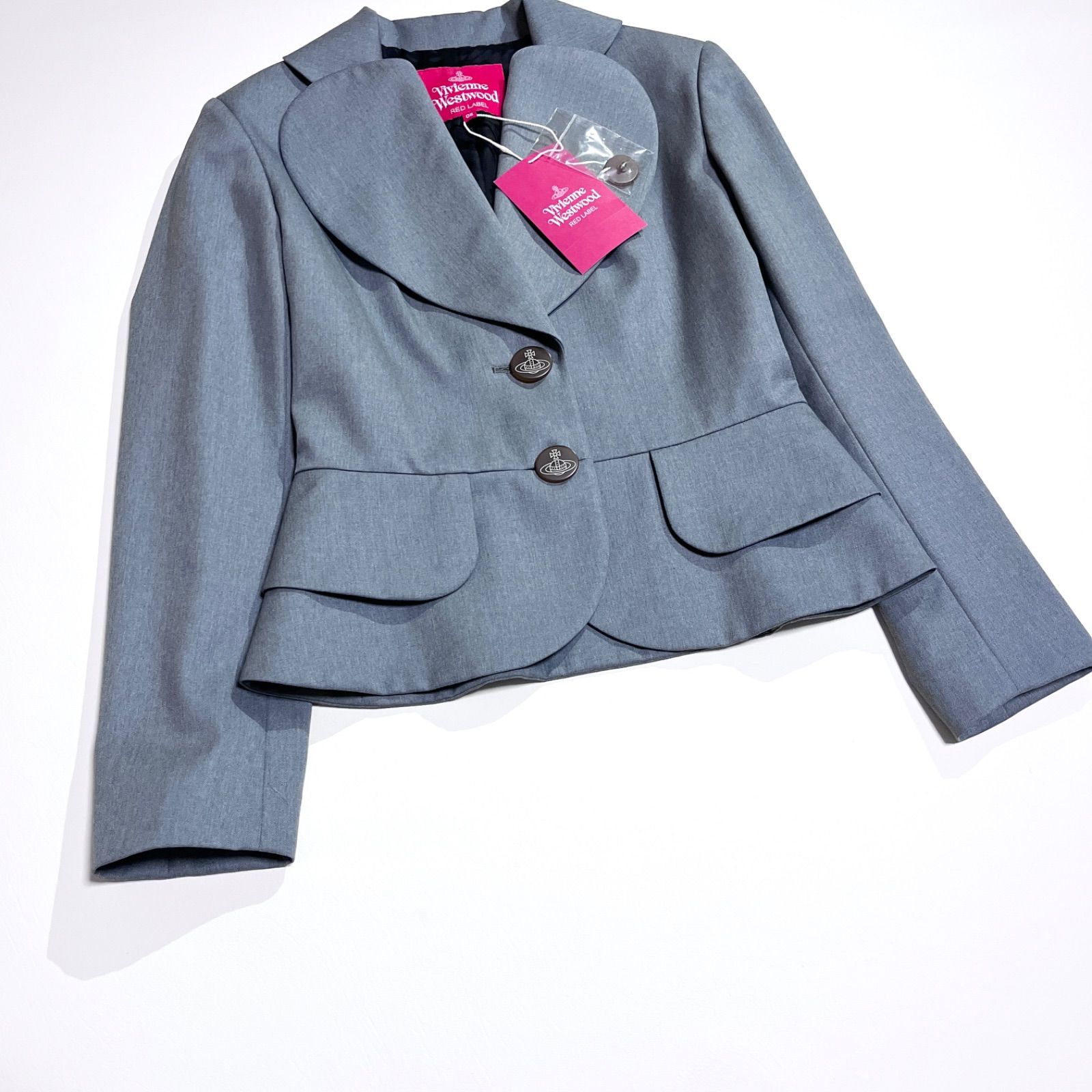 新品未使用タグ付　vivienne west wood ラブジャケット 3 灰色 新品未使用タグ付 vivienne west wood ラブジャケット 3 灰色
