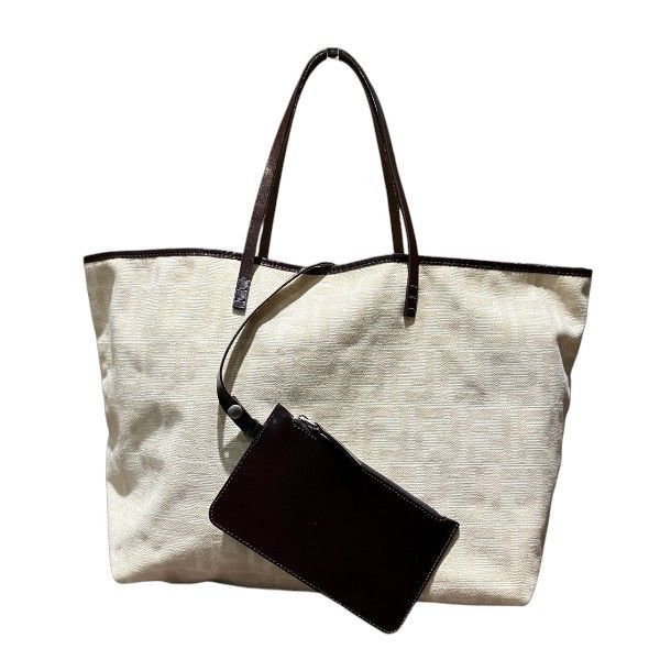 フェンディ Fendi ズッカ柄 バッグ ハンドバッグ トートバッグ レディース