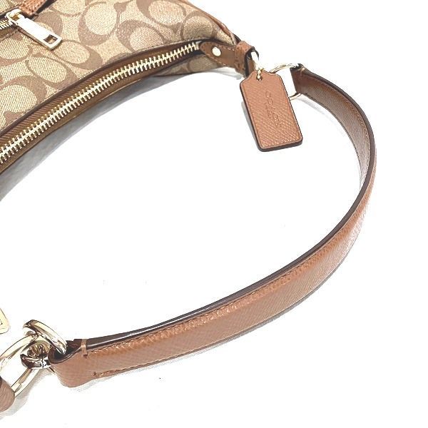 普段使いに最適 コーチ COACH シグネチャー F38267 レザー 2WAY バッグ ハンドバッグ ショルダーバッグ レディース