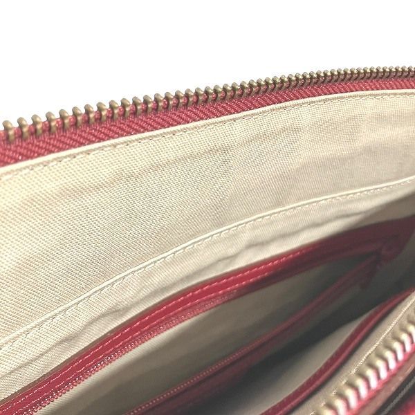 ノバチェック ベージュ×レッド