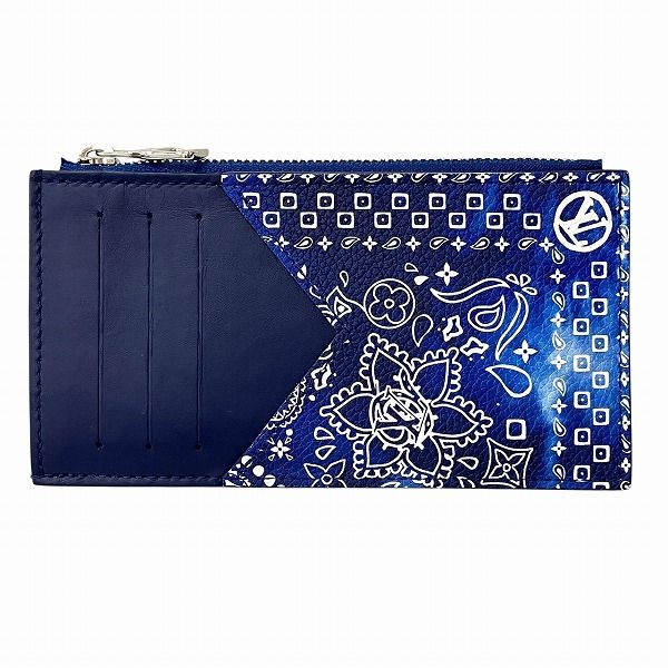 ルイヴィトン Louis Vuitton モノグラム バンダナ コインカードホルダー M81432 ミニ財布 コインケース ユニセックス