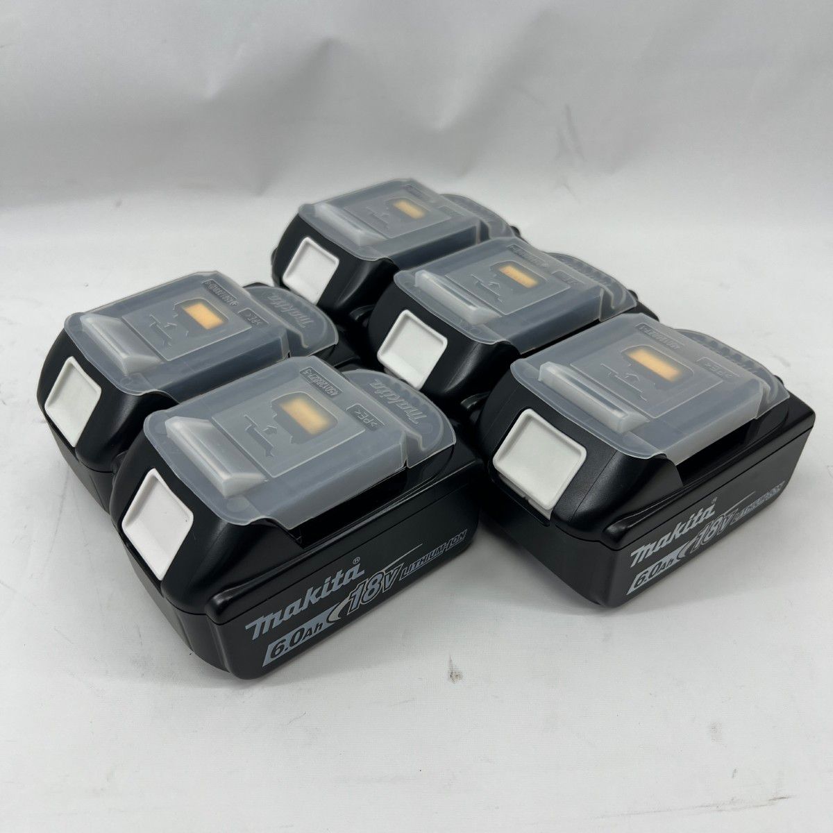 〇〇MAKITA マキタ 純正 18v 6.0Ah 5個セット リチウムイオンバッテリ BL1860B