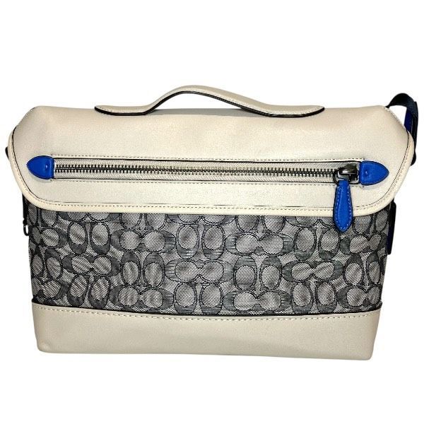 コーチ COACH シグネチャー リーグバイクバッグ C9582 2WAY ハンドバッグ ショルダーバッグ レディース