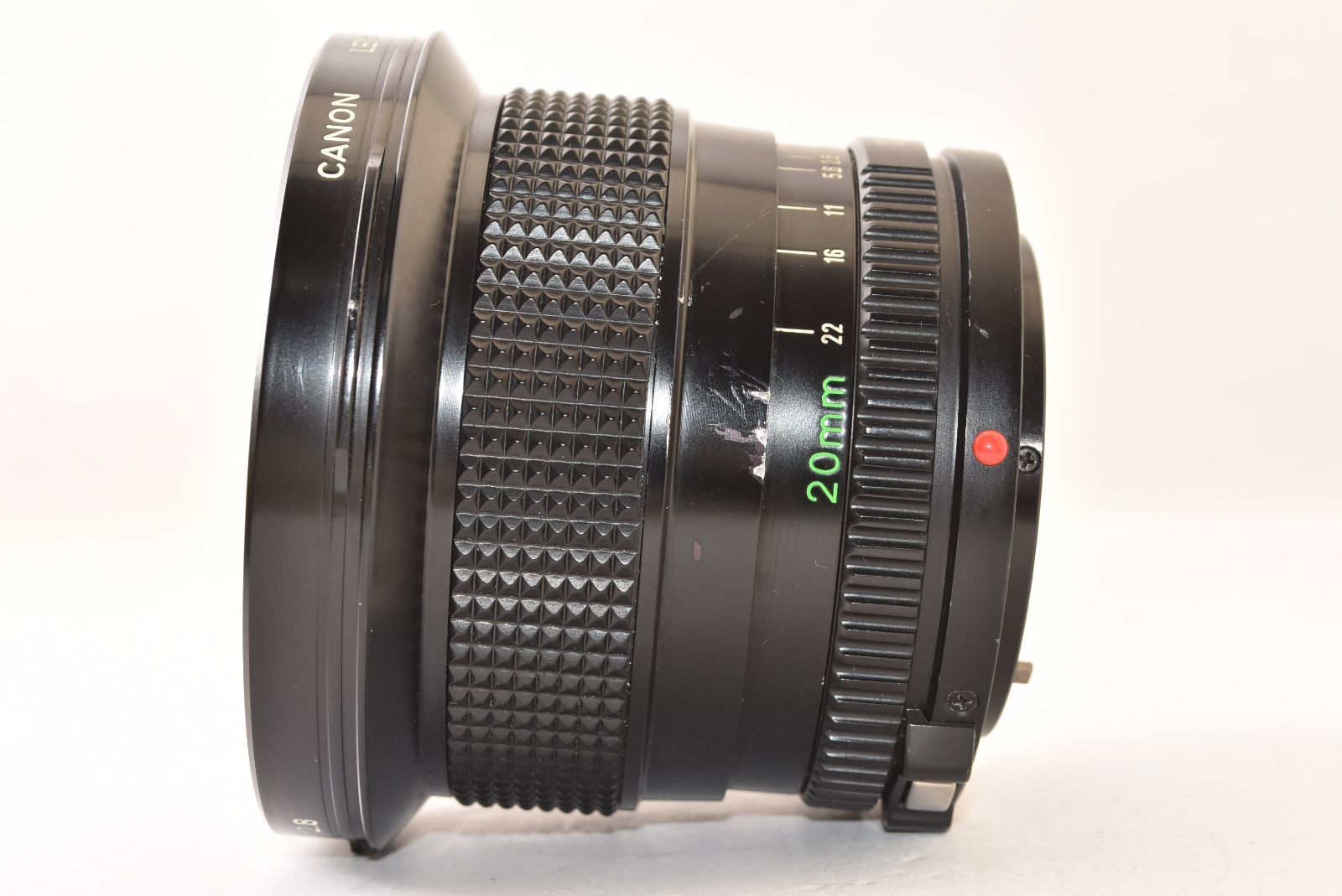 100％品質保証！ ジャンク品 Canon キャノン New FD 20mm F2.8 J2511028