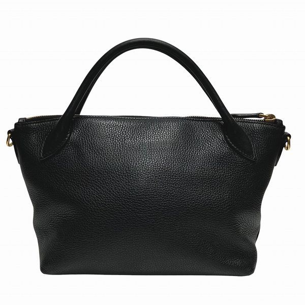 プラダ 1BA111 レザー ブラック バッグ ハンドバッグ レディース