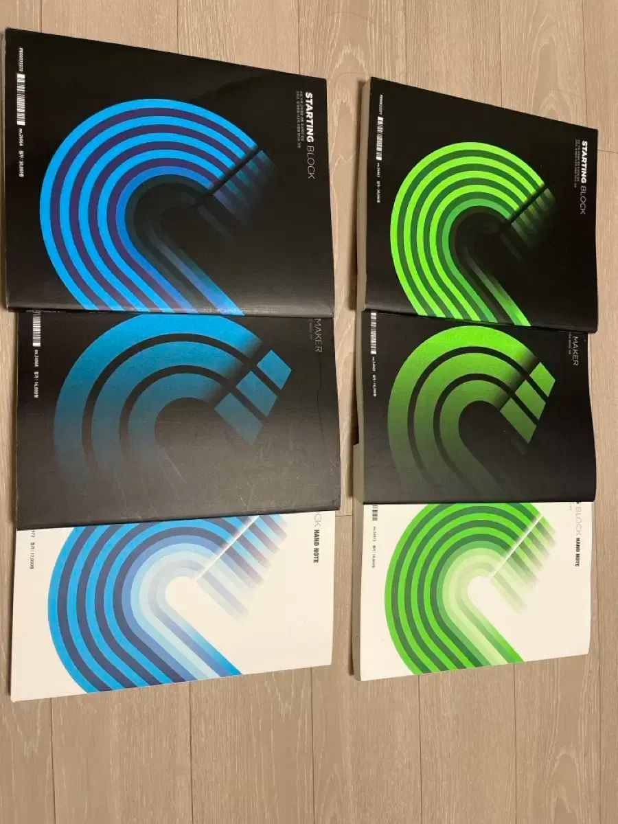 キム ボムジュン スターティングブロック ノート フェイスメーカー 数Ⅰ数Ⅱ 総6冊