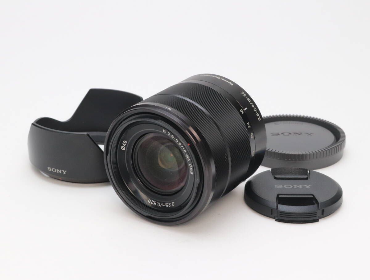 C (実用品) SONY ソニー E 18-55mm F3.5-5.6 OSS ブラック SEL1855