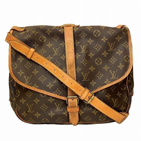 ルイヴィトン Louis Vuitton モノグラム ソミュール35 M42254 バッグ ショルダーバッグ レディース