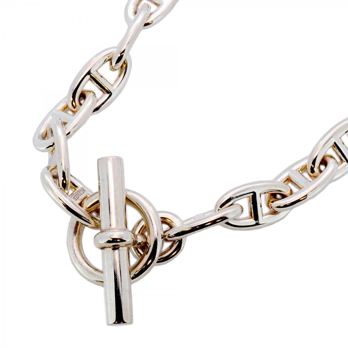 ☆SALE【5jmb0529】エルメス ネックレス シェーヌダンクル GM 29コマ