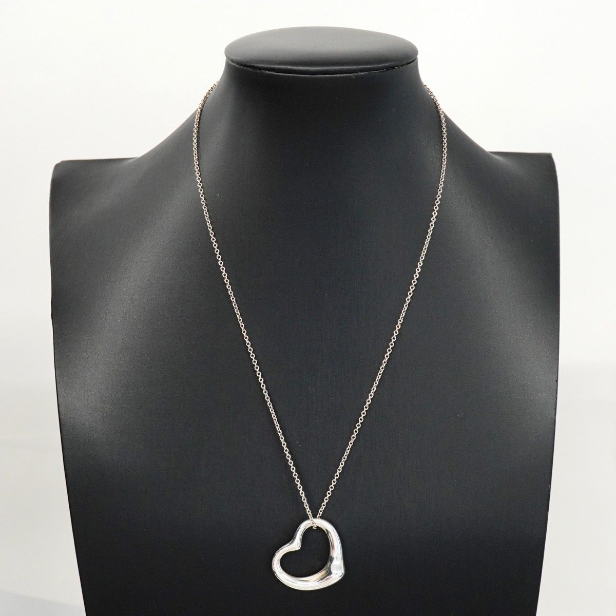 ☆SALE【5jmb0548】ティファニー ネックレス オープンハート シルバー