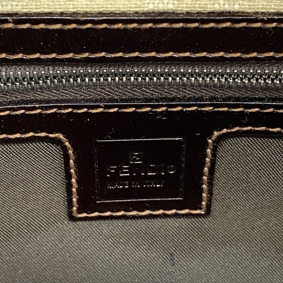 ☆SALE【5me5841】フェンディ ショルダーバッグ ズッカ キャンバス