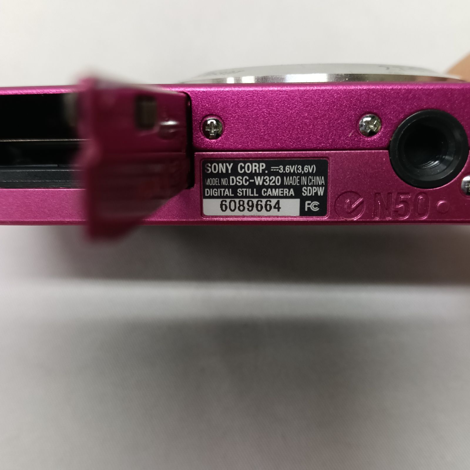 美品 SONY Cyber-shot DSC-W320 ピンク (ソニー サイバーショット