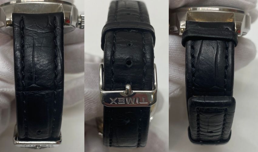  管理番号 SK タイメックス TIMEX オートマチック 自動巻 T 2 D 931 カレンダー パワーリザーブ メンズ 腕時計 自動巻き時計 腕時計(アナログ)