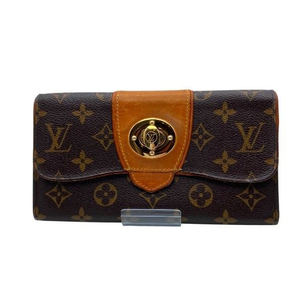 ルイヴィトン Louis Vuitton モノグラム ポルトフォイユ ボエシ M63220 長財布 ユニセックス