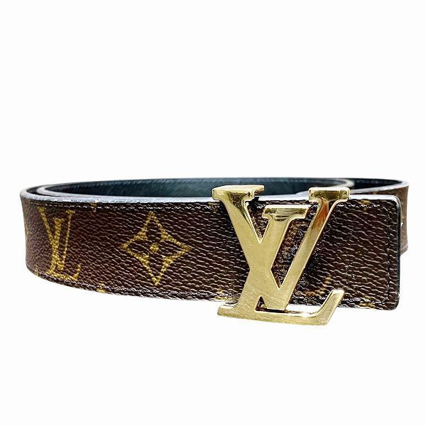 ルイヴィトン Louis Vuitton モノグラム サンチュール LVイニシャル M9453 リバーシブル ブランド小物 ベルト レディース