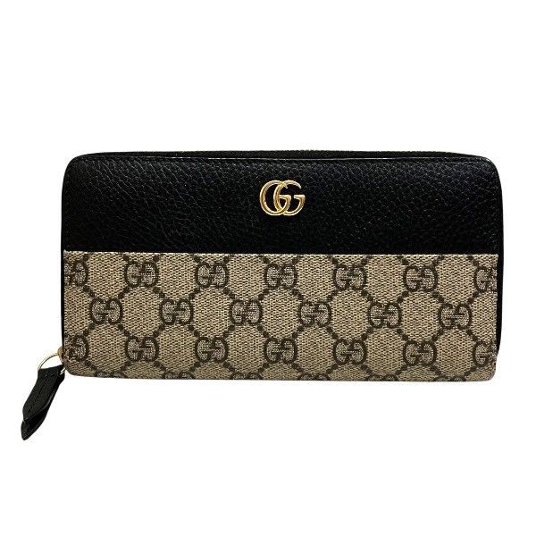 グッチ GUCCI GGスプリーム ダブルG バイ ジップアラウンドウォレット 456117 長財布 ユニセックス