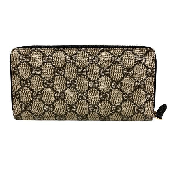 グッチ GUCCI GGスプリーム ダブルG バイ ジップアラウンドウォレット 456117 長財布 ユニセックス