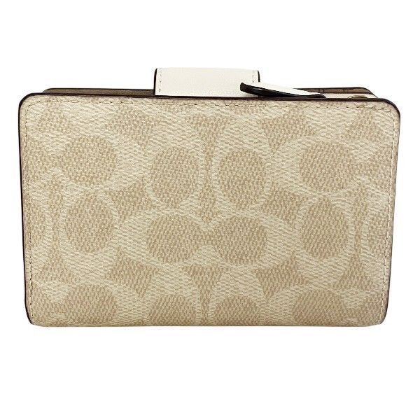 コーチ COACH シグネチャー ミディアムコーナージップウォレット CW786 2つ折り財布 レディース