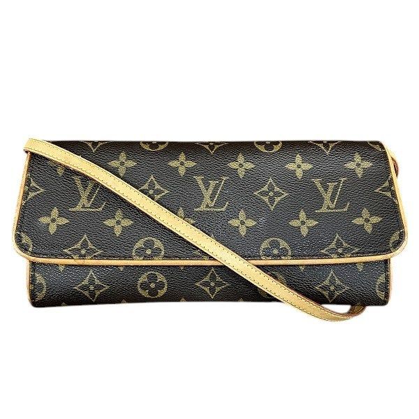 ルイヴィトン　Louis Vuitton　モノグラム　ポシェットツインGM　M51852　バッグ　ショルダーバッグ　レディース