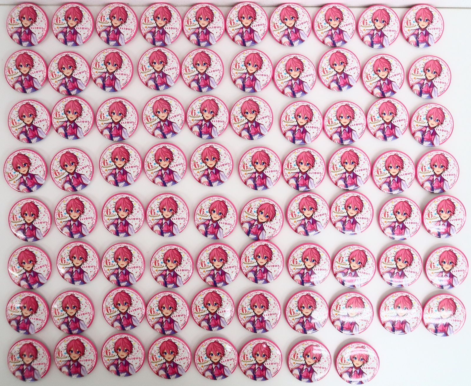 すとぷり さとみ 6周年 缶バッジ 42個セット 77点セット さとみ 缶バッジ 6th Anniversary すとぷり - メルカリ