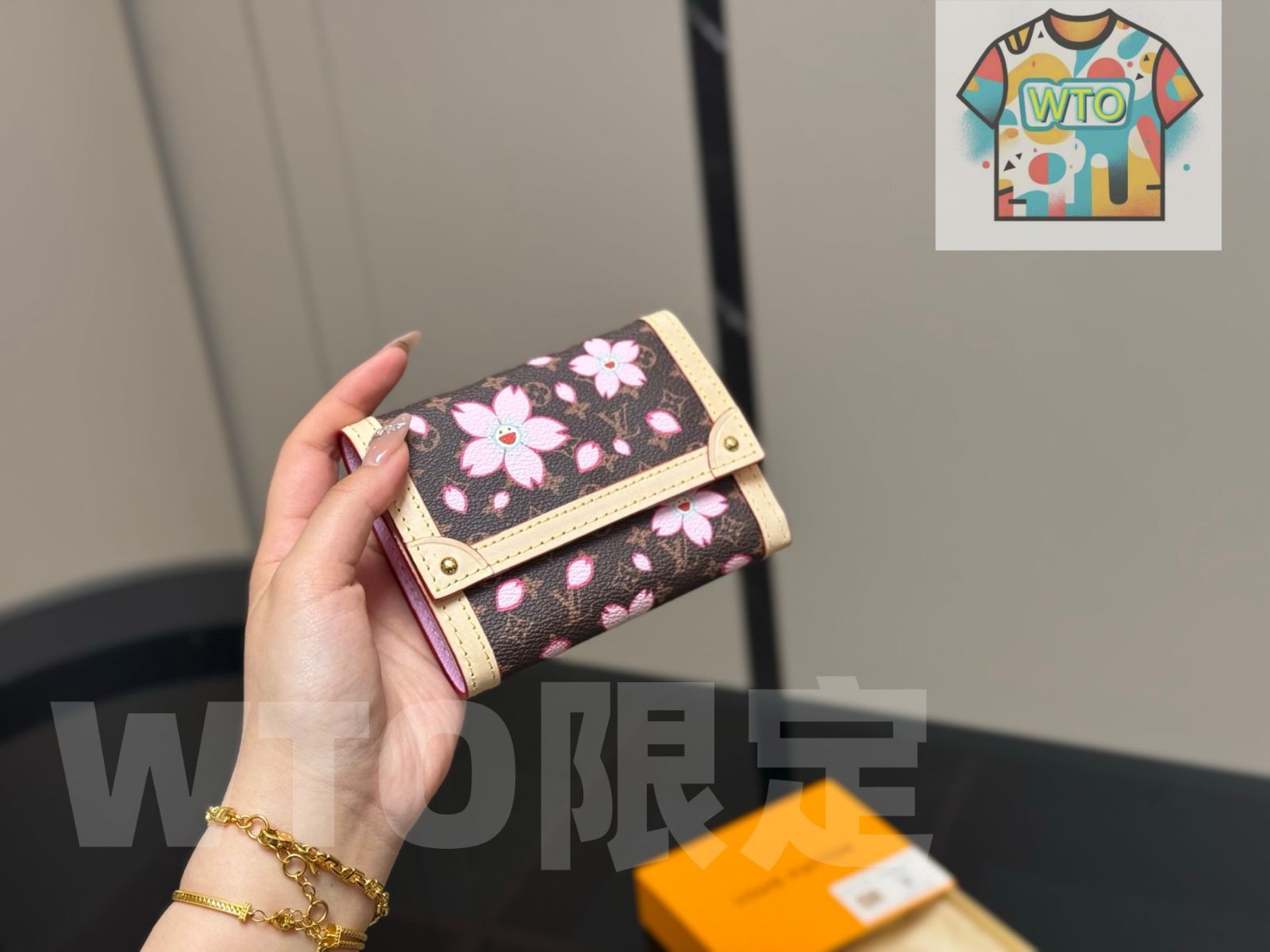 今日 LV Cowhide Medium Wallet エルヴィ 牛革 ミディアムウォレット-WTO輸入2