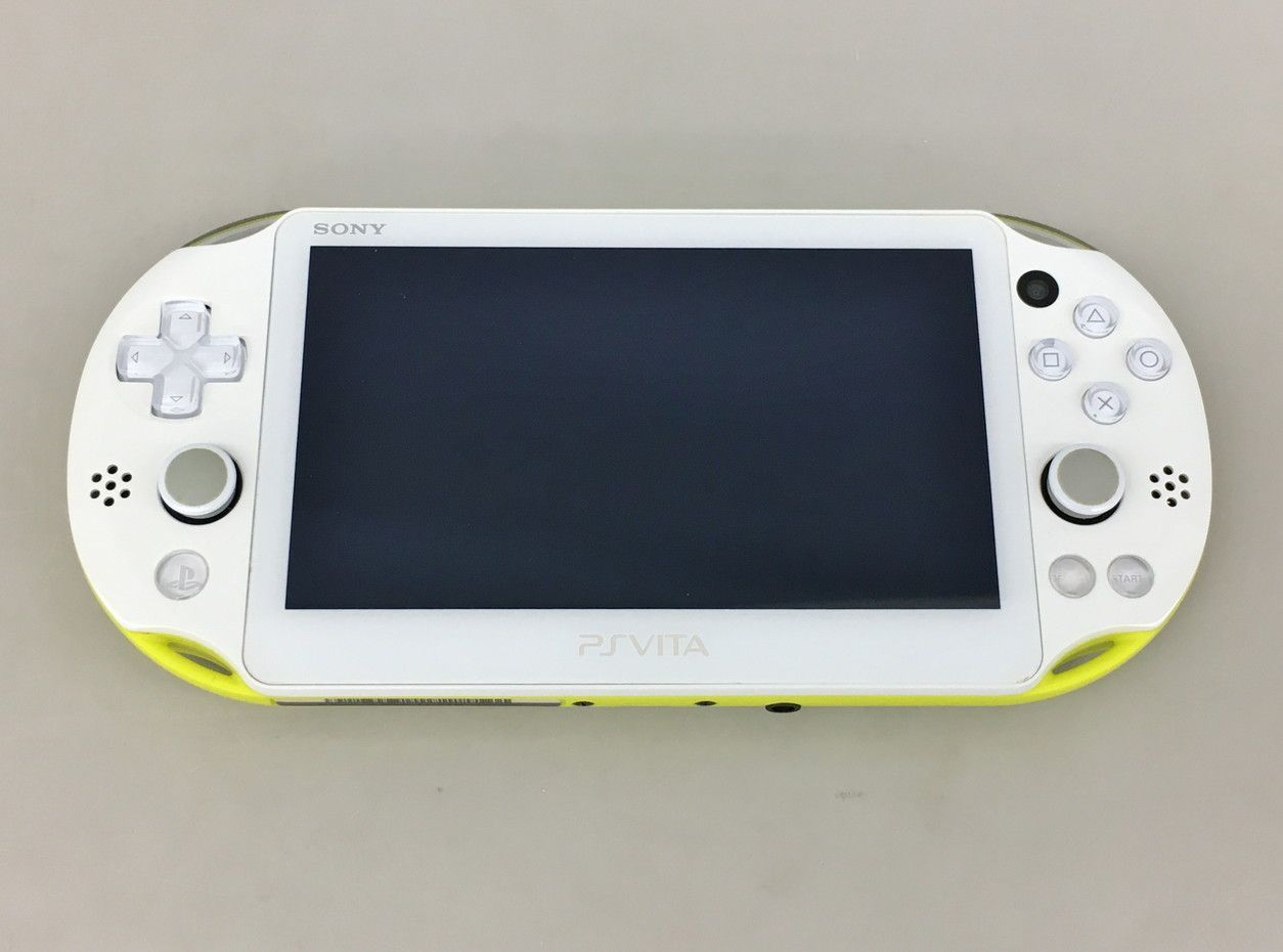 ゲームハード機 PlayStation Vita PCH-2000 1GB ライムグリーン ソニー SONY Wi-Fiモデル 本体のみ PSVITA 2511LT025