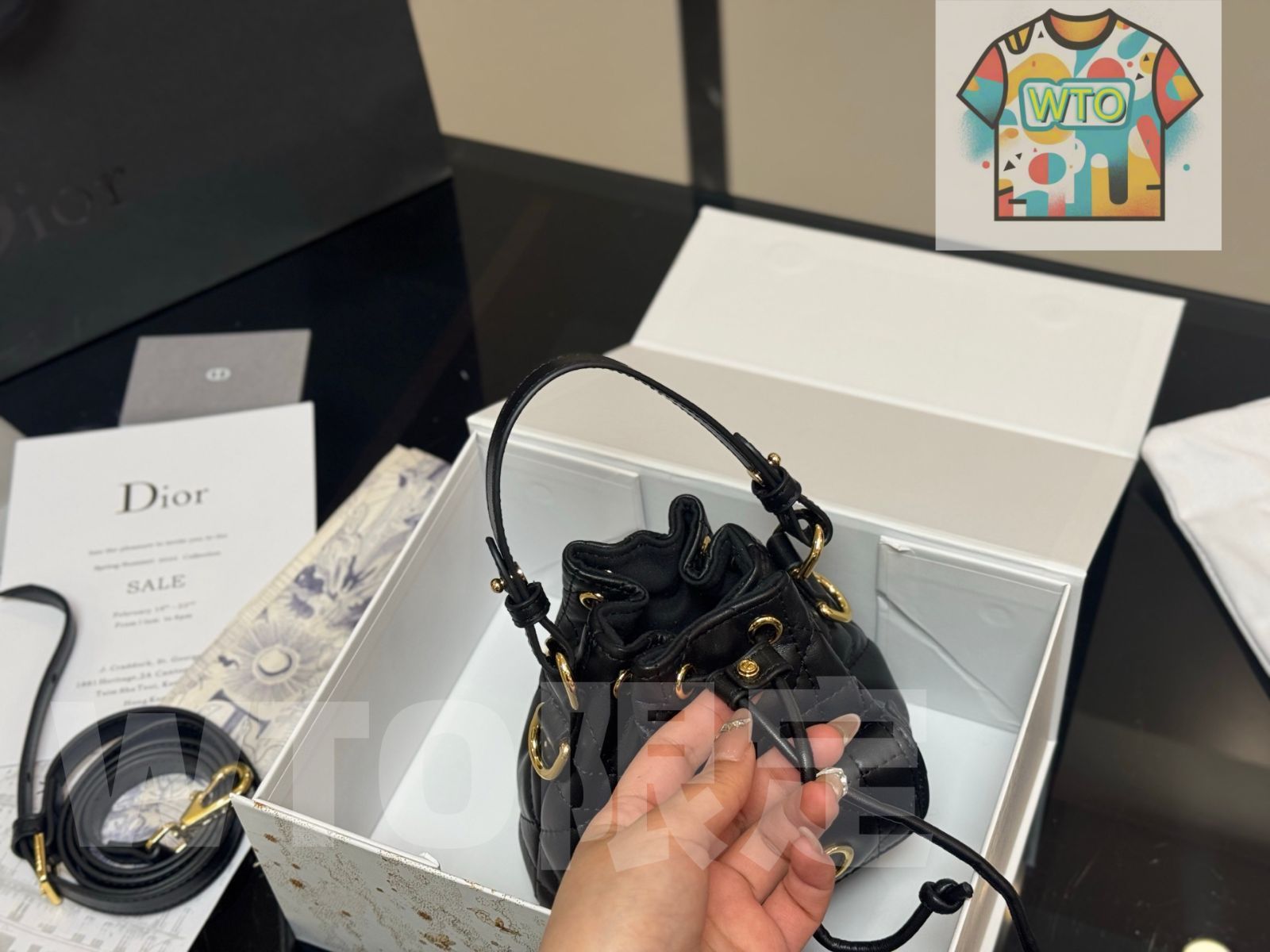 Caro バケットバッグ