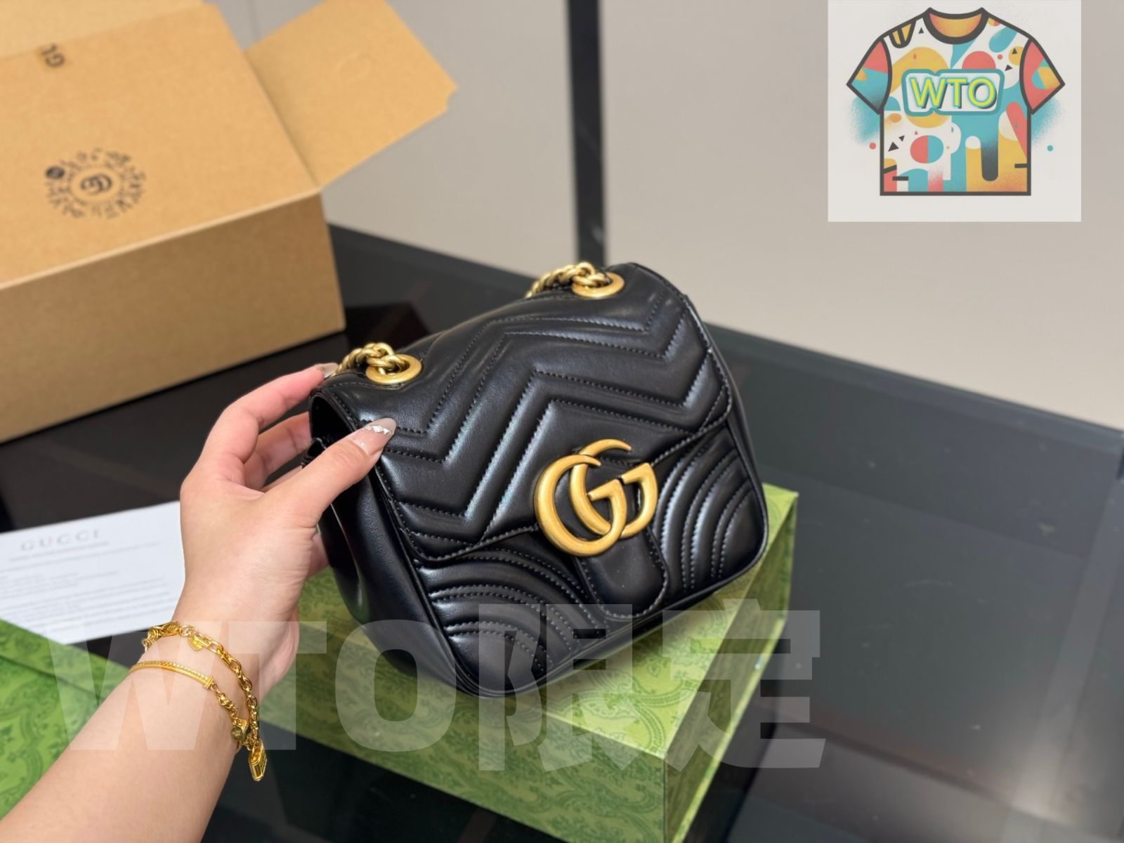 今日 Gucci GG Marmont スクエアファット グッチ GG マルモント スクエアファット