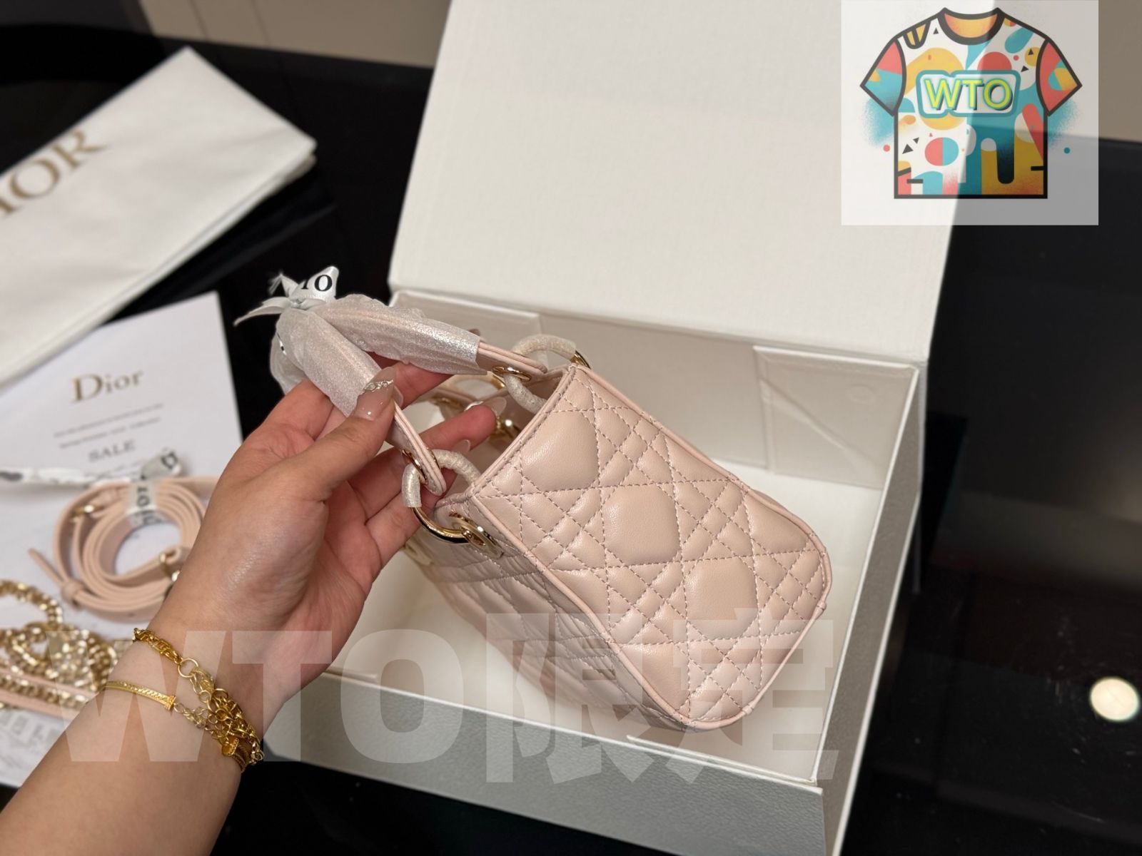 今日 Dior Lady Dior ラムスキン バージョン 小羊皮バージョン GINKGOPHARMACY_COM