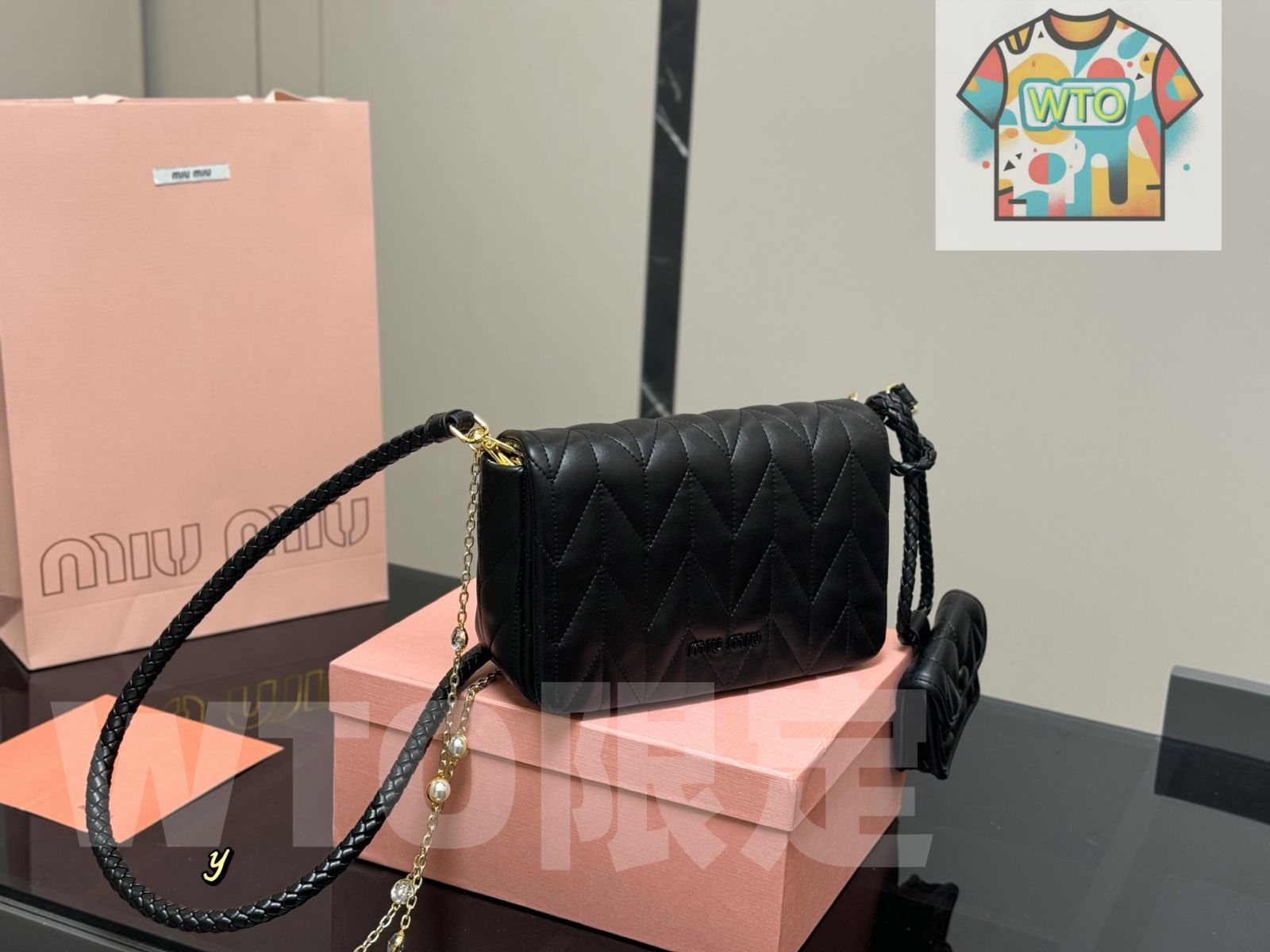 今日 Miu Miu Baguette Bag ミュウミュウ バゲットバッグ