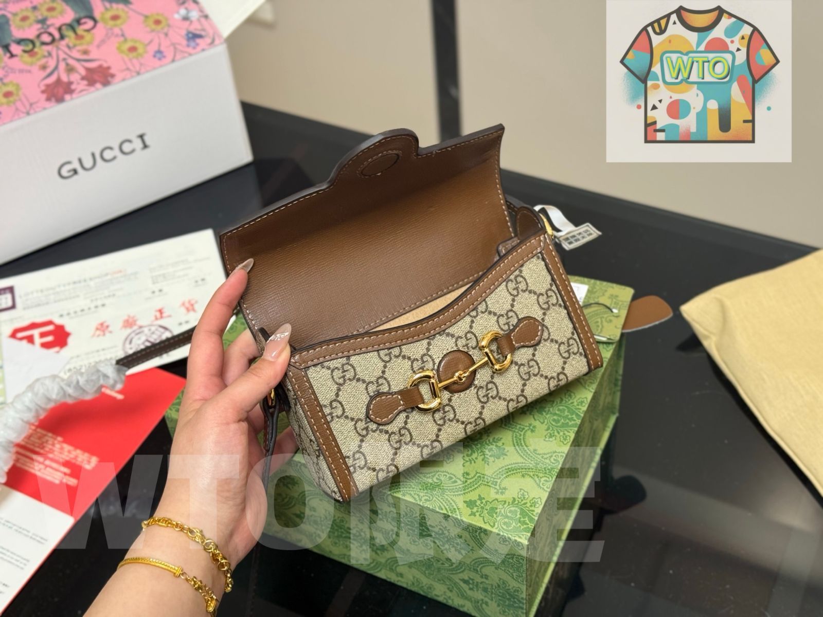 今日 Gucci 1955 スマホバッグ MERCADOAVALIA_COM_BR