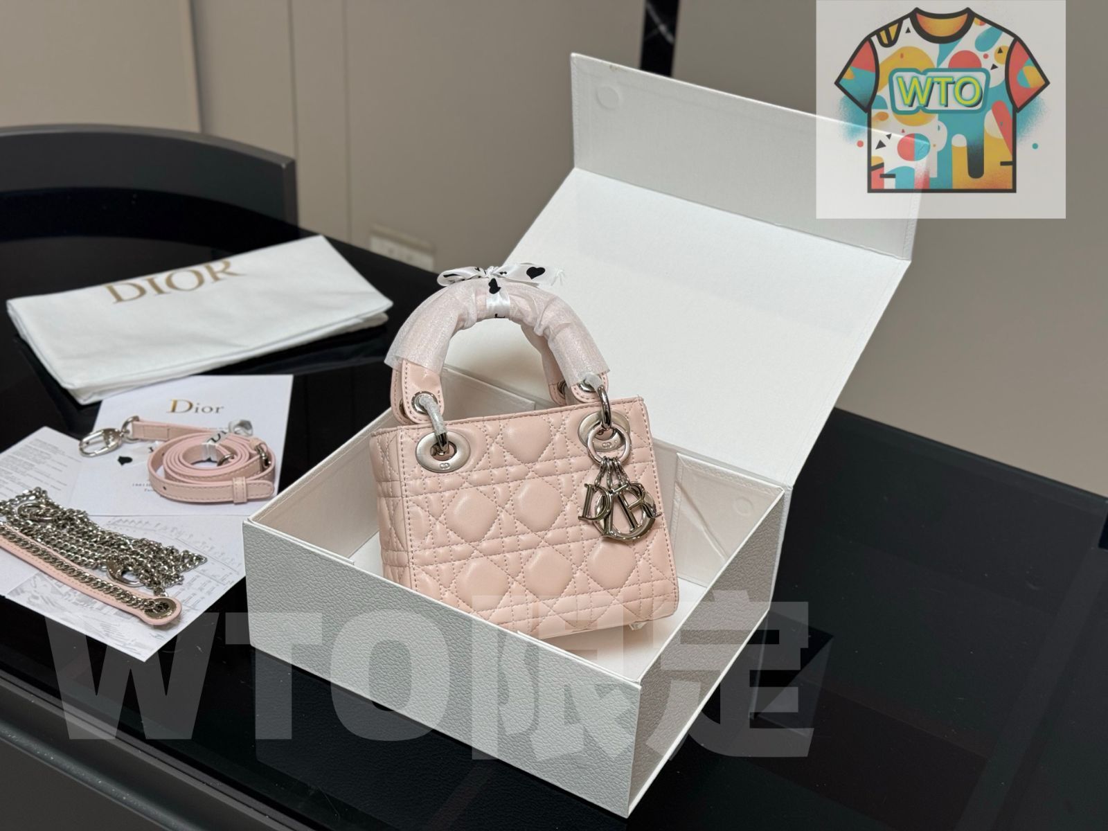 今日 Dior Lady Dior ラムスキンバージョン ディオール レディー ディオール ラムスキンバージョン