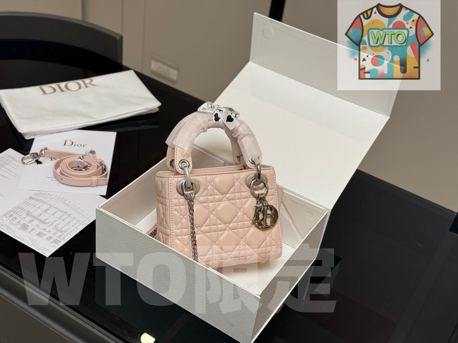 今日 Dior Lady Dior ラムスキンバージョン ディオール レディー ディオール ラムスキンバージョン