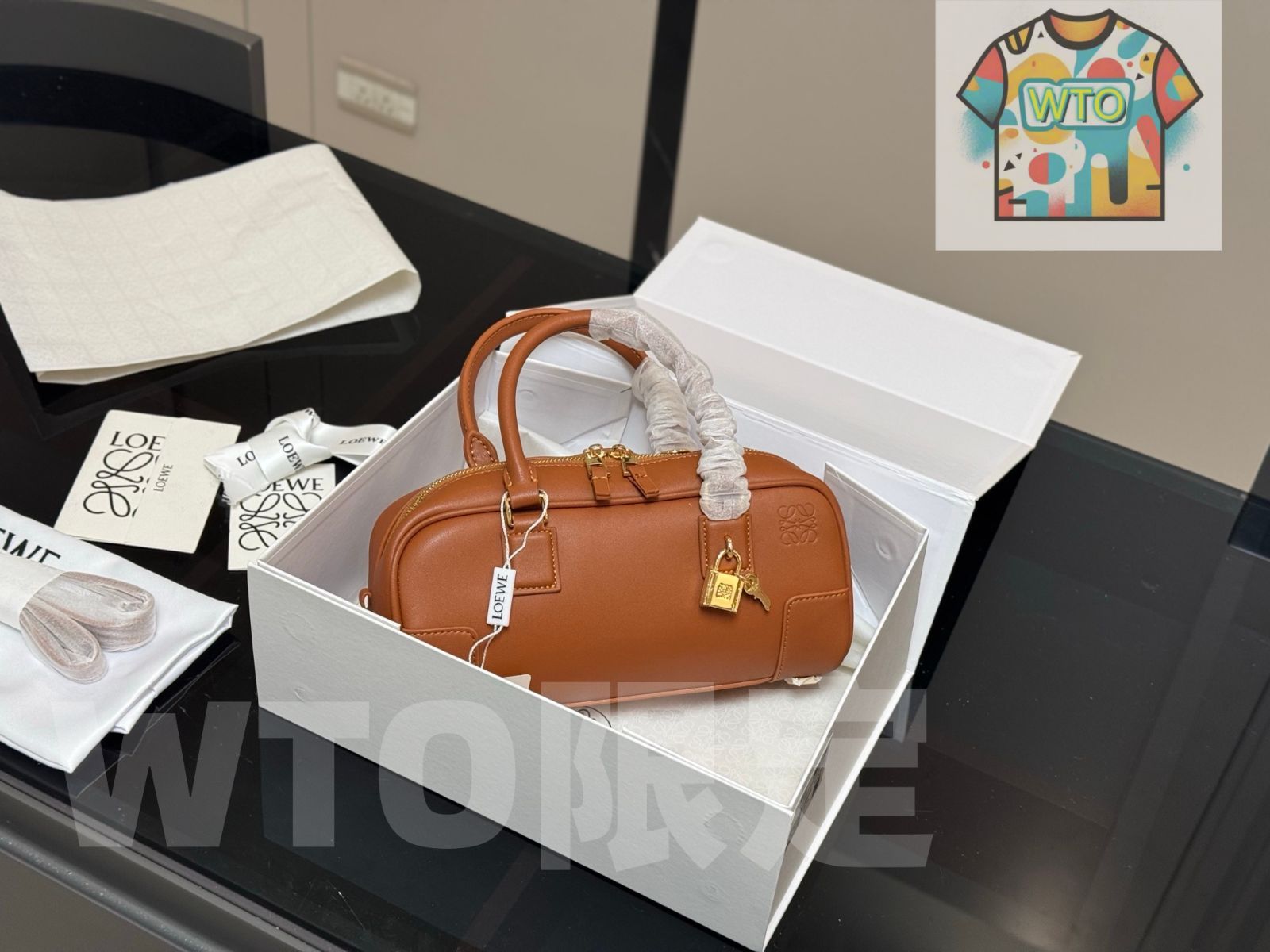 今日 Loewe ボウリングバッグ オフィスバッグ ロエベ ボウリングバッグ オフィスバッグ -WTO輸入2