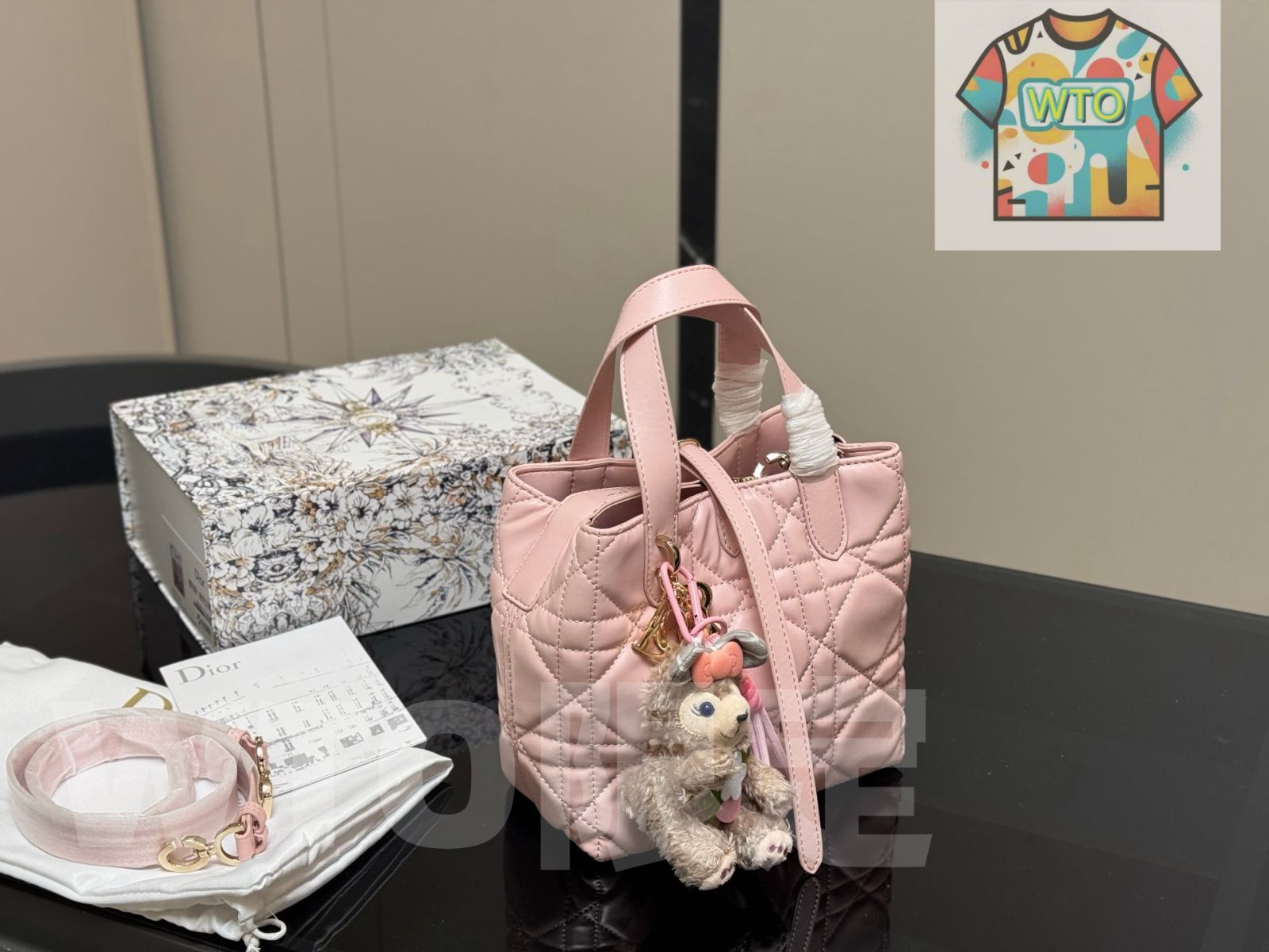 今日 Dior Toujours Shopping Bag ディオール トゥジュール ショッピングバッグ-WTO輸入2