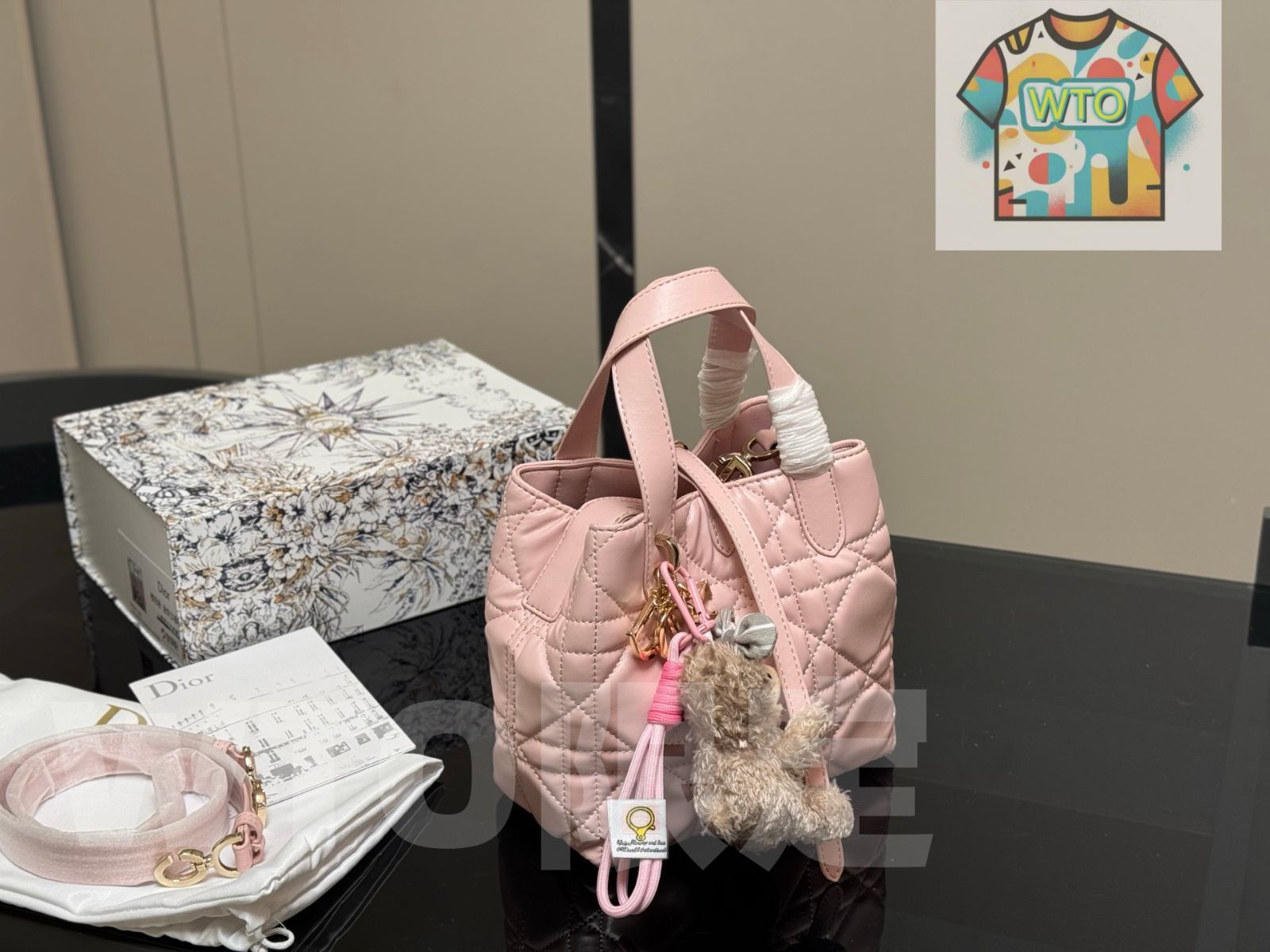  今日 Dior Toujours Shopping Bag ディオール トゥジュール ショッピングバッグ-WTO輸入2 ハンドバッグ バッグ