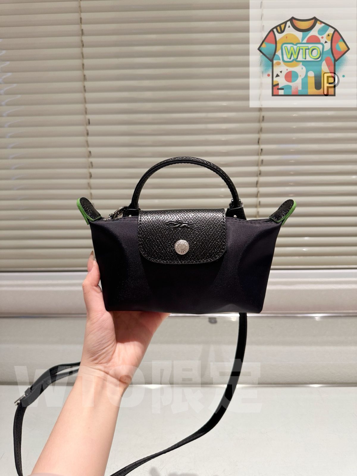 今日 Longchamp Le Pliage Collier Massa Tote Bag ロンシャン ル プリアージュ コリエ マサイ トートバッグ-WTO輸入2