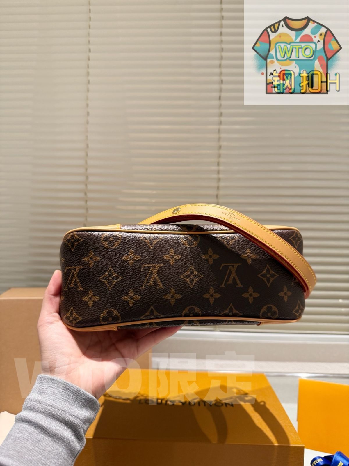 ブーローニュ 牛角バッグ