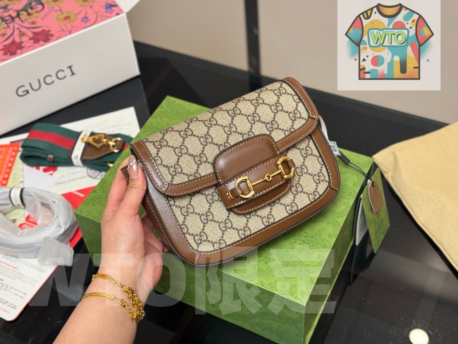 今日 Gucci Vintage Saddle Bag 1955 グッチ ヴィンテージ サドル バッグ