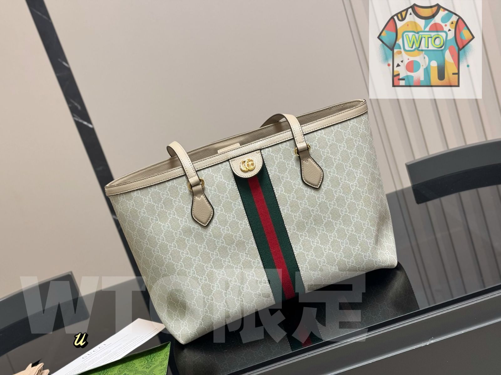 今日 Gucci Shopping Bag グッチ ショッピングバッグ -WTO輸入2