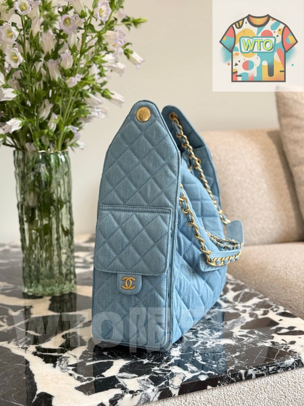 鮮明さのある 今日 Chanel Hobo Underarm Bag Hippie シャネル ホボ アンダーアームバッグ ヒッピー -WTO輸入2